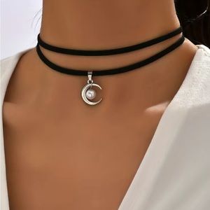 Moon Pendant Necklace